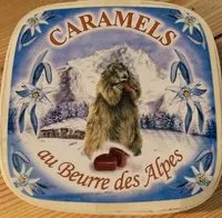 Mängden socker i Caramel au beurre des ampes