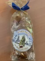 Mängden socker i Caramels au beurre des Alpes