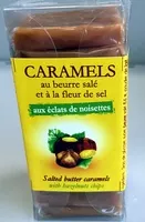 Mängden socker i caramel au beurre salé et à la fleur de sel