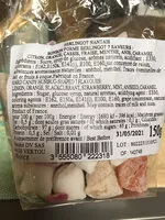 Mängden socker i Berlingot nantais