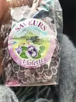 Mängden socker i Bonbon saveur violette