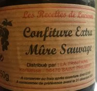Mängden socker i Confiture Extra Mûre Sauvage