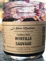 Mängden socker i Confiture myrtille sauvage
