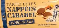 Mängden socker i Tartelettes Nappées Caramel Beurre Salé