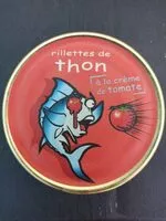 Mängden socker i Rillettes de thon à la crème de tomate