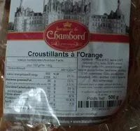 Mängden socker i Croustillants à l’orange