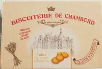 Mängden socker i Biscuiterie de Chambord croustillants caramel