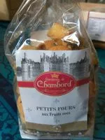 Mängden socker i Petits fours aux fruits secs