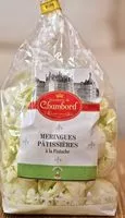 Mängden socker i Meringues Pâtissières à la Pistache