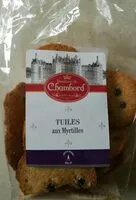 Mängden socker i Tuiles aux myrtilles