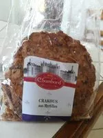 Mängden socker i Crakous au myrtille