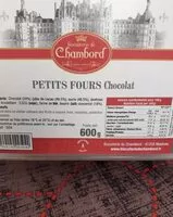 Mängden socker i Petits fours chambord