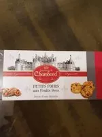 Mängden socker i Petits fours aux fruits secs