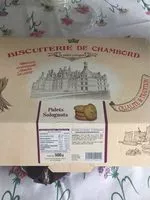 Socker och näringsämnen i Biscuiterie de chambord