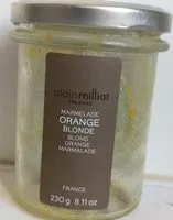 Mängden socker i Marmelade orange blonde