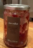 Mängden socker i Confiture extra framboise Mecker