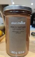 Mängden socker i Pâte a tartiner