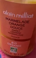Mängden socker i Marmelade orange douce