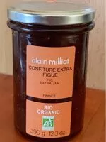 Mängden socker i Confiture extra figue
