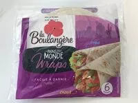 Mängden socker i Pains Wraps