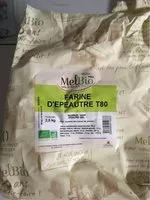 Mängden socker i Farine d'épeautre T80