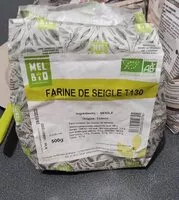 Mängden socker i Farine de seigle T130