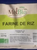 Mängden socker i Farine de riz