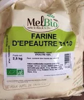 Mängden socker i Farine d'épeautre T110