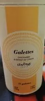Mängden socker i Galettes gingembre et extraits de citron