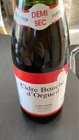 Mängden socker i Cidre bouché d ´Orgueil