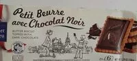 Mängden socker i Petit Beurre avec Chocolat Noir