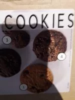Mängden socker i Cookies nougatine pépites de chocolat
