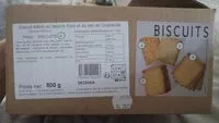 Mängden socker i Biscuits salés au beurre frais et au sel de Guérande