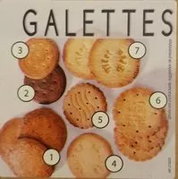Mängden socker i Galettes Bretonnes
