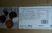 Mängden socker i Cookie nougatine chocolat