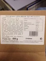 Mängden socker i Biscuit céréales