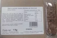 Mängden socker i Barre cookie cacao pépite de chocolat
