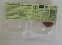 Mängden socker i 12 Canelés de Bordeaux bouchée bio