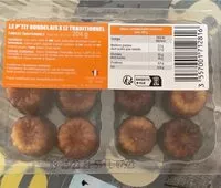 Mängden socker i Canelés bordelais