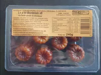 Mängden socker i Véritable canelé de Bordeaux