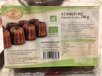 Mängden socker i Canelés bio
