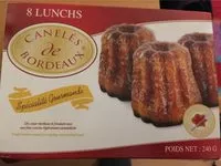 Mängden socker i Canelés de Bordeaux