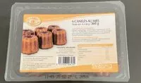 Mängden socker i Canelés au miel