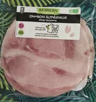 Mängden socker i Jambon avec couenne élevés en pleine air origine France