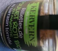 Mängden socker i Rillettes de poulet rôti