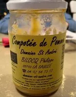 Mängden socker i Compote de pomme