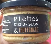 Mängden socker i Rillettes d'esturgeon & truffonade