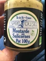 Amount of sugar in Moutarde aux salicornes