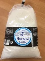 Mängden socker i Fleur de sel