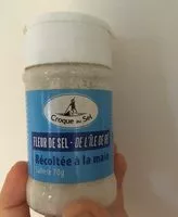 Mängden socker i Fleur de sel